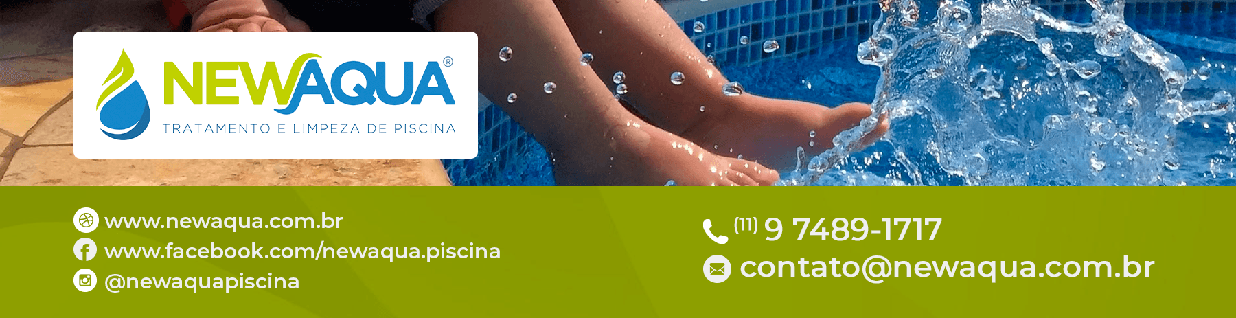 New Aqua Tratamento e Limpeza de Piscina