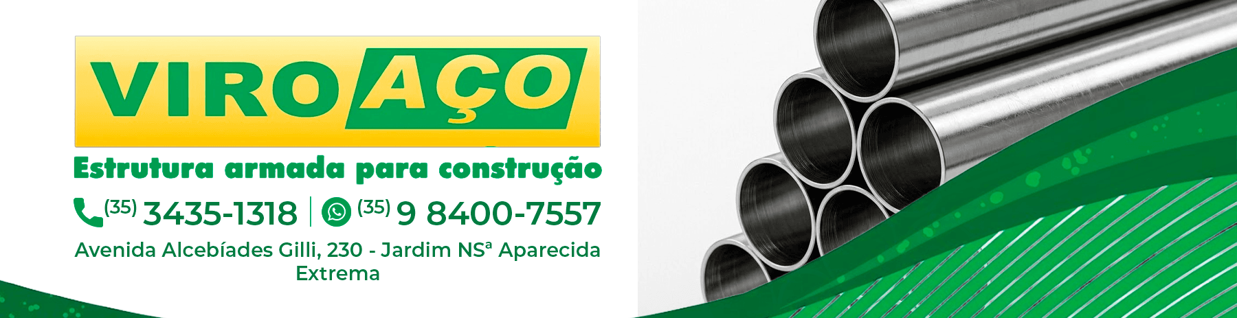 Viroaço – Estrutura Armada para Construção