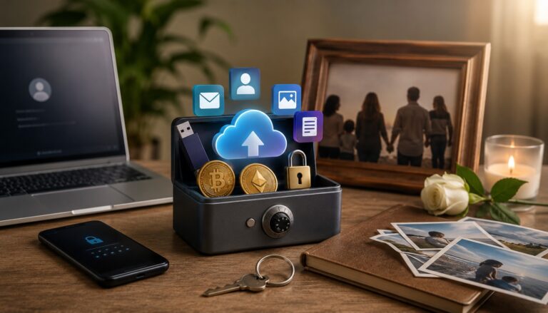 Herança digital: o que acontece com suas senhas, contas e criptomoedas depois da morte?