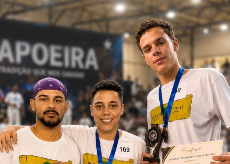Atletas extremenses de capoeira conquistam pódio em campeonato de Diadema